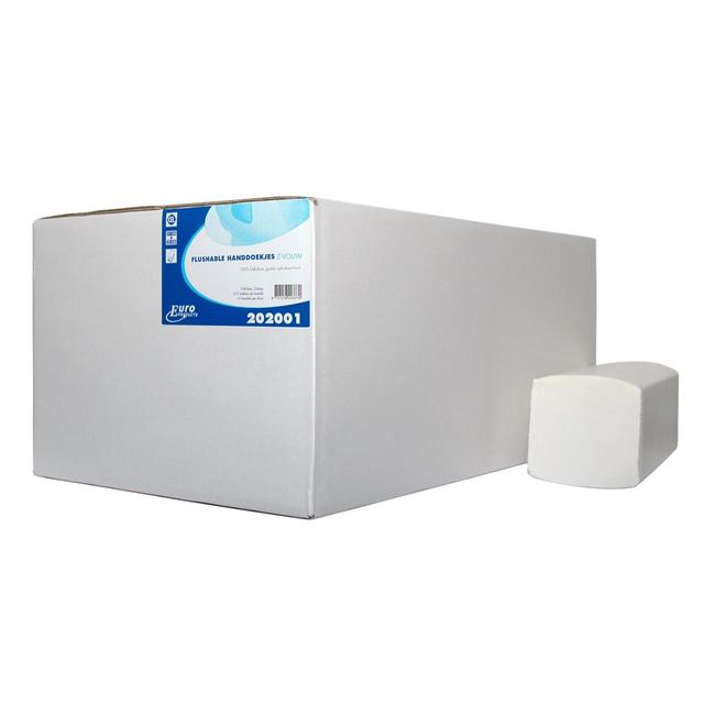 Handdoek zz Flush 2 laags 21.5X25CM (202001)