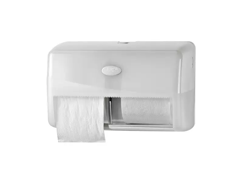 Euro Pearl duo toiletrolhouder wit 431002