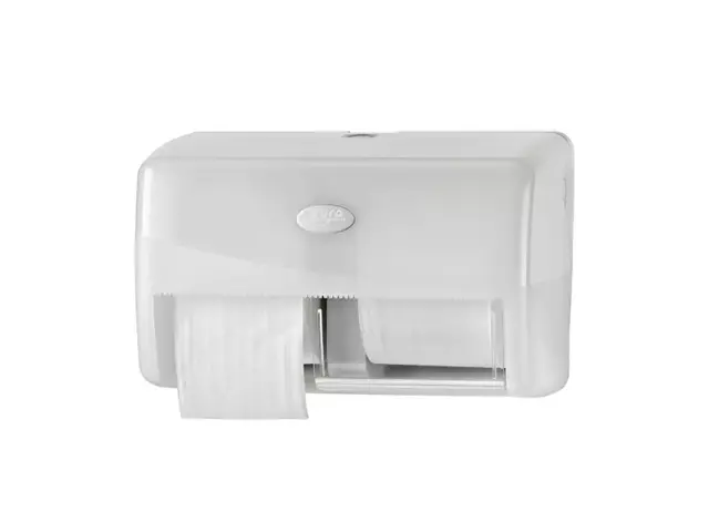 Euro 431003 Pearl WHITE duo toiletrolhouder
