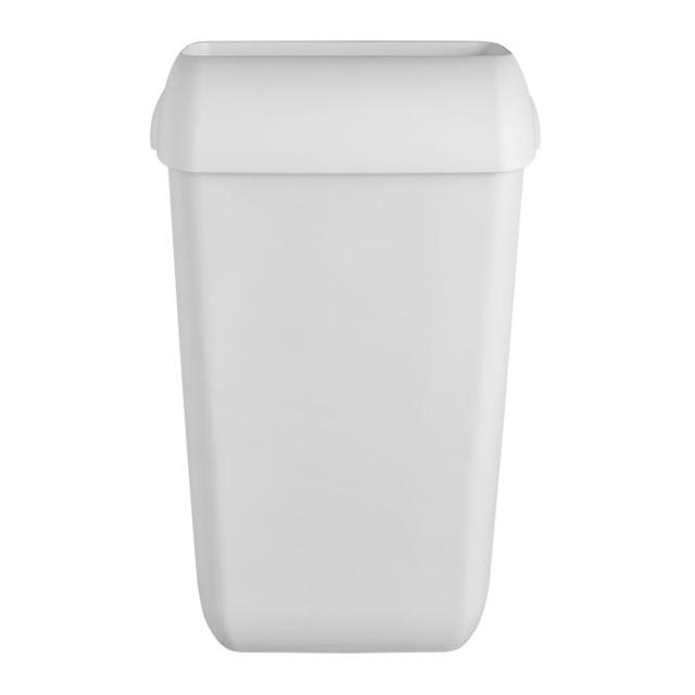 Euro Afvalbak kunststof mat wit 23 ltr 441402